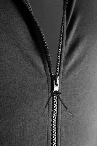 Neo pulóver kapucnival, szürke, L