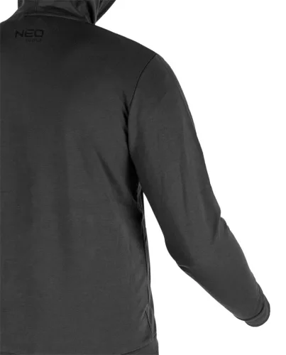 Neo pulóver kapucnival, szürke, XXXL