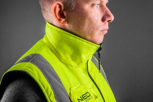 Neo jól láthatósági mellény, fényvisszaverő, kétoldalas, L