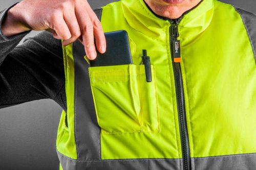 Neo jól láthatósági mellény, fényvisszaverő, kétoldalas, XXXL