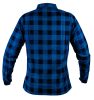 Neo munkaing, flanel, tengerészkék-fekete, XXL