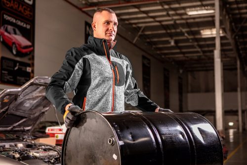 Neo kötött munkakabát, XL