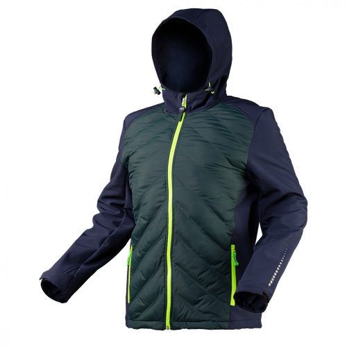 Neo softshell munkadzseki, steppelt betéttel, premium, l