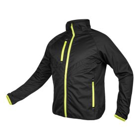 Neo mix&match Softshell kabát, fekete és sárga, M