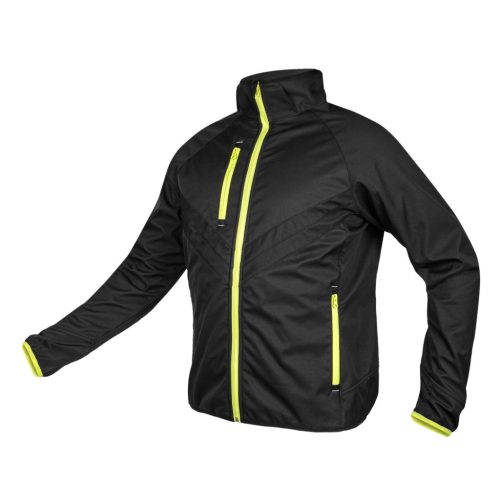 Neo mix&match Softshell kabát, fekete és sárga, XXL