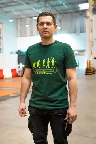 Neo munkapóló, NEOLUTION felirattal, M