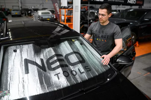 Neo munkapóló, FEEL THE BIT felirattal, L