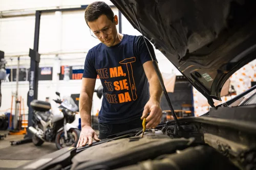 Neo munkapóló, MA SIE DA felirattal, XL