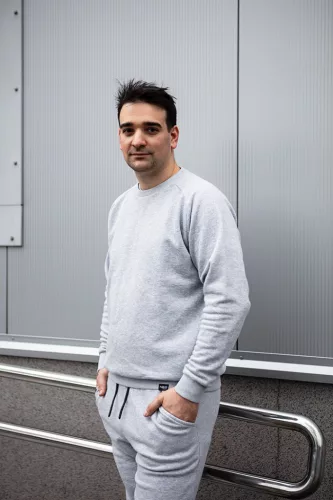 Neo melegítő felső, szürke, XXXL