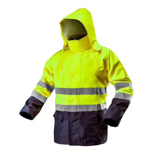 Neo jól láthatósági munkadzseki, vízálló, sárga, XXXL