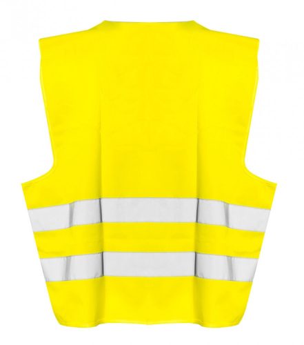 Neo jól láthatósági biztonsági mellény, sárga, XL
