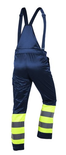 Neo láthatósági kantáros munkanadrág, sötétkék, M
