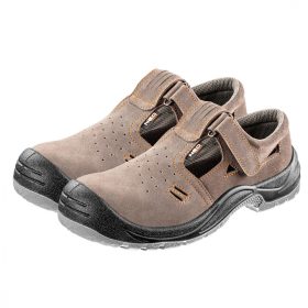 Neo munkaszandál, velúrbőr, S1 SRC, 36