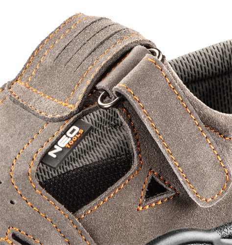 Neo munkaszandál, velúrbőr, S1 SRC, 45