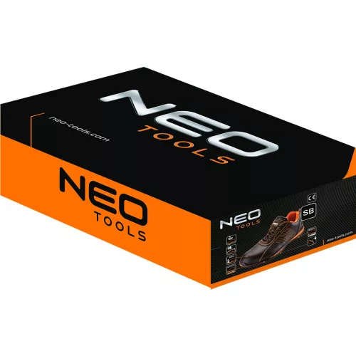 Neo munkacipő SB, bőr, acélbetéttel, 39