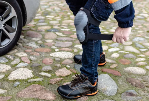 Neo munkacipő SB, bőr, acélbetéttel, 45