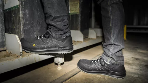 Neo munkacipő, S1PL SR, ESD, kompozit orrvédő, kevlár talpbetét, 46