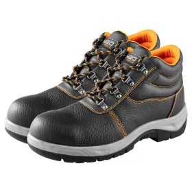Neo munkabakancs, S1 SRC, bőr acélbetétes, 45
