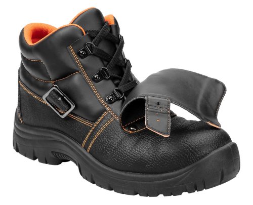 Neo munkabakancs, hegesztőbakancs, S1P SRC, bőr, 41