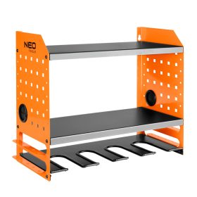 Neo fali polc akkus gépekhez akku és töltőtároló résszel