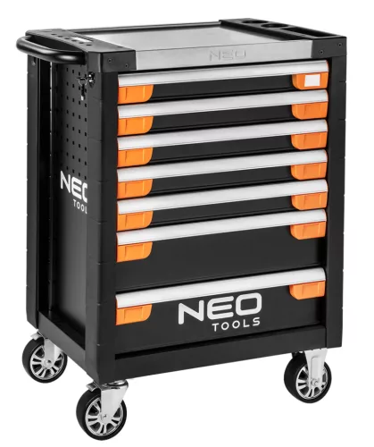 Neo műhelykocsi PRO 7 fiókkal, 329 szerszámmal 805x972x460mm