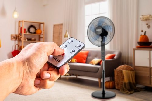 Neo álló ventilátor 45W, 40cm, 3 fokozat