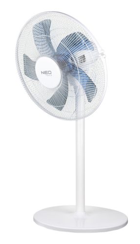 Neo padlóventilátor 50W, 40 cm, 3 sebesség, oszcilláció, fehér