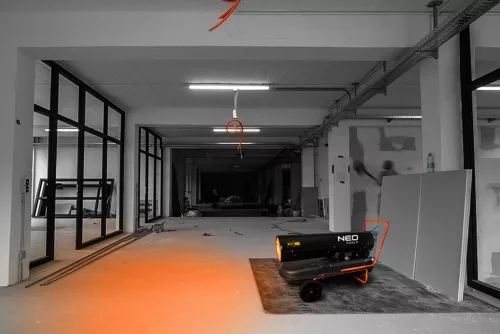 Neo dízel olajmelegítő 50kW, tartály 50L