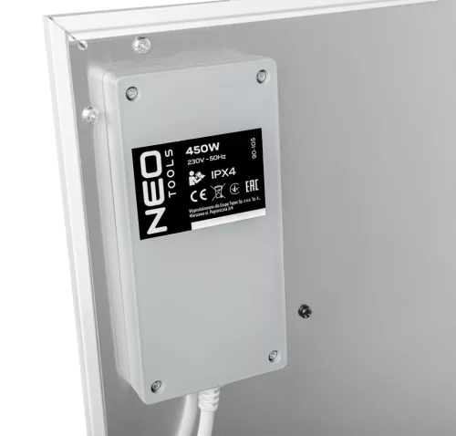 Neo infravörös fűtőpanel 450W, Wi-fi