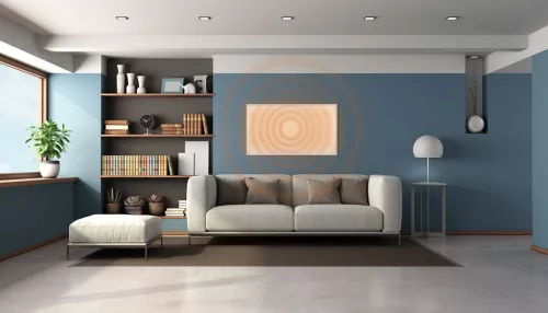Neo infravörös fűtőpanel 600W, Wi-fi