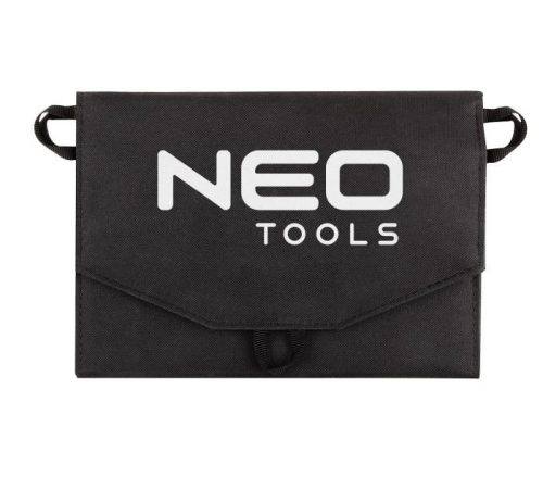 Neo hordozható napelem, 15W, telefon, laptop töltésre, 2 USB csatlakozó