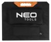 Neo hordozható napelem, 140W 18V-os akku, telefon, laptop töltésre, 2 USB, 1 C csatlakozó