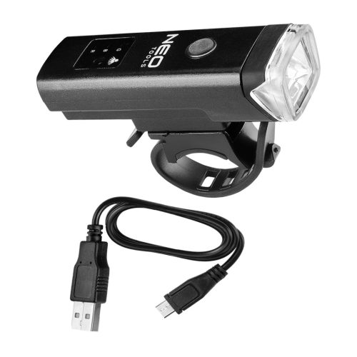 Neo kerékpár fényszóró, 400lm, LED akkus, 5W
