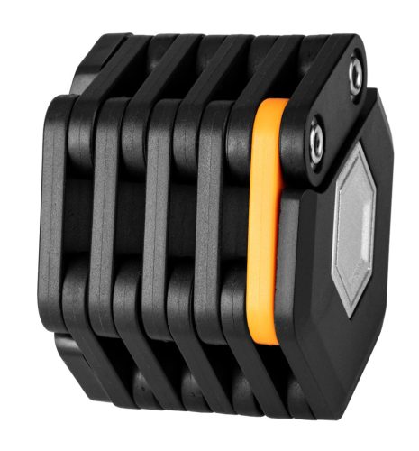 Neo kerékpárzár, összecsukható, vázra rögzíthető, 78cm