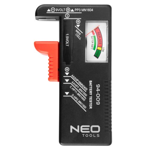 Neo akku és elem tesztelő