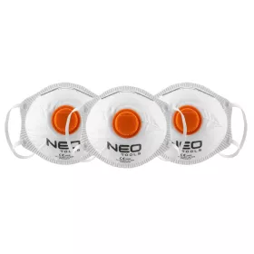 Neo félmaszk 1 szeleppel FFP2, 3 db, CE