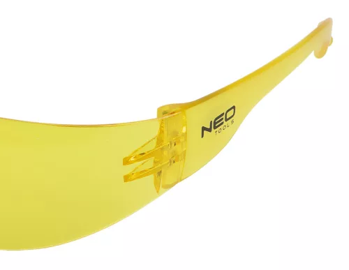 Neo védőszemüveg, sárga lencse, f osztályú védelem