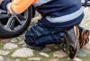 Neo térdvédő rugalmas TPR párnázat