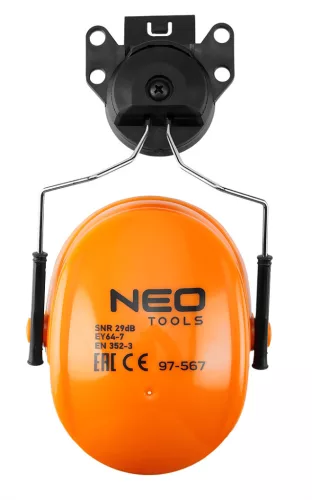 Neo fülvédő, sisakra szerelhető, SNR 29 dB