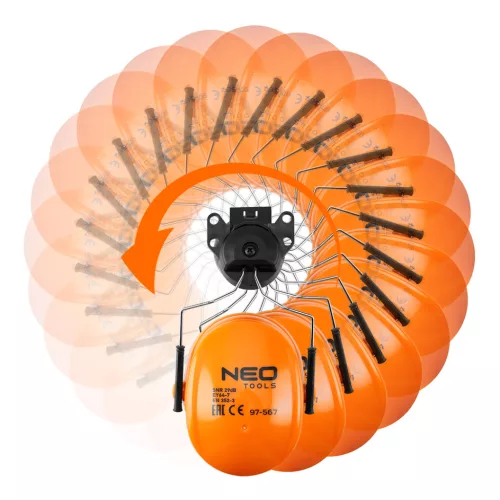 Neo fülvédő, sisakra szerelhető, SNR 29 dB