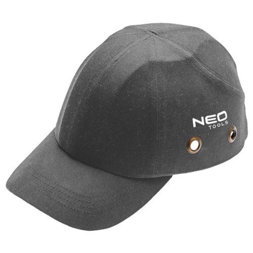 Neo munkavédelmi baseball sapka, merevített, szürke