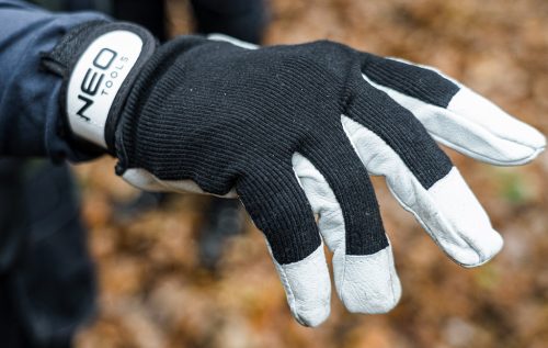 Neo munkakesztyű, sertés színbőr, tépőzáras