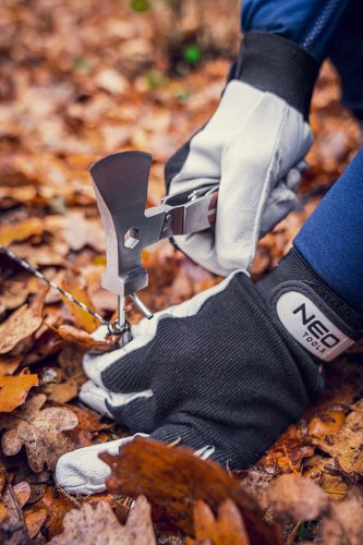 Neo munkakesztyű, sertés színbőr, tépőzáras