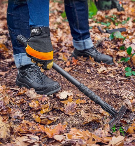 Neo munkakesztyű, sertés színbőr, neoprén, 10"