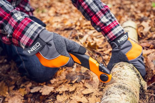 Neo munkakesztyű, sertés színbőr, neoprén, 10"