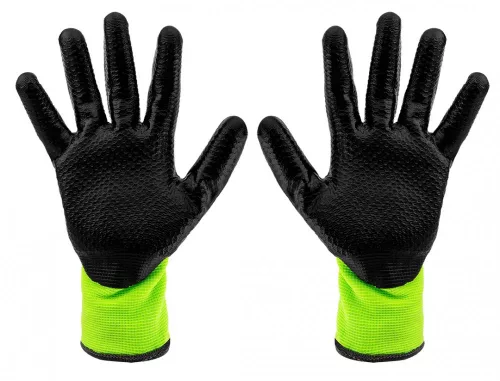 Neo szigetelt munkakesztyű, latex bevonatú nejlon, 9"