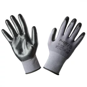 Neo munkakesztyű, nitril bevonatú nylon, 8"