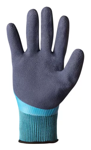 Neo munkakesztyű, latexbevonatú polyester, kék, 11
