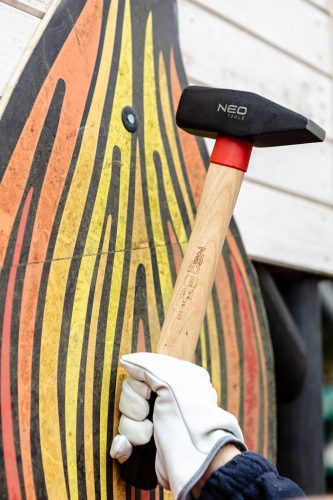 Neo munkakesztyű, kecske bőr, 8", fehér