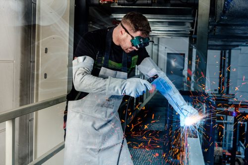 Neo hegesztőkesztyű, kevlár varratokkal, MAG A tipus